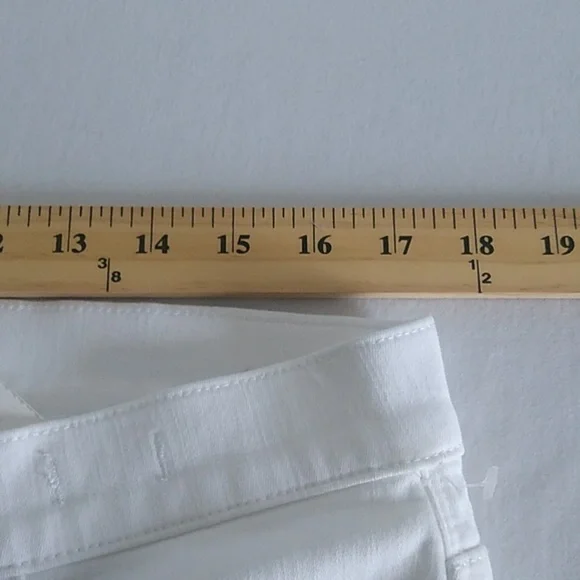 Madewell Womens High Rise Skinny Jeans Pure white size 32 NEW WITH TAGS summer - Picture 7 of 13